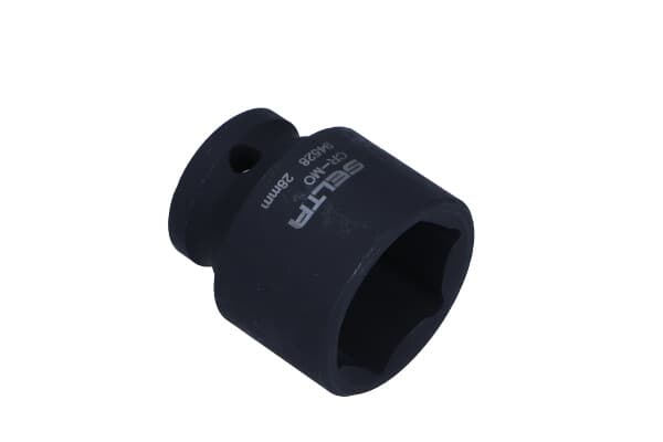 SELTA TOPPENØGLE 1/2"" SLAG 28 MM 6-VINKEL KORT