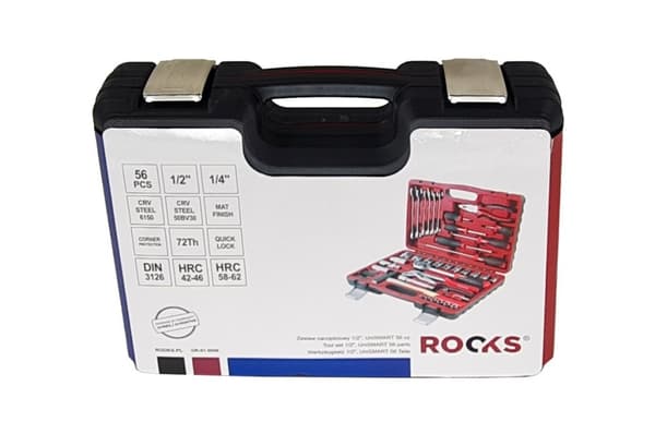 ROOKS VÆRKTØJSSÆT 1/2" UNIVERSAL 56 DELE