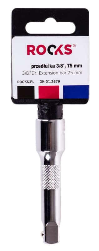 ROOKS FORLÆNGER 3/8" , 75 MM