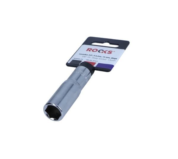 ROOKS TOPPENØGLE 3/8"" 13 MM 6-VINKEL LANG