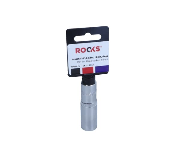 ROOKS-HYLSY 3/8"" 14 MM 6-KULMAINEN PITKÄ