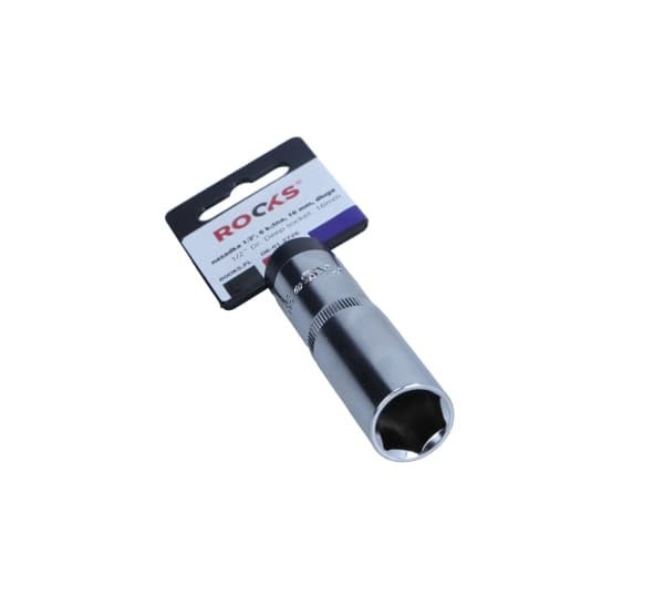 ROOKS TOPPENØGLE 1/2" 16 MM 6-VINKEL LANG