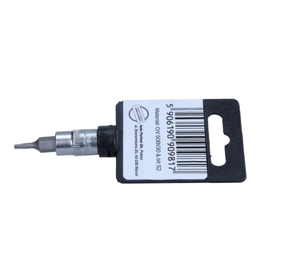 ROOKS 1/4" SKAFTNYCKEL, TORX SAFE T 8