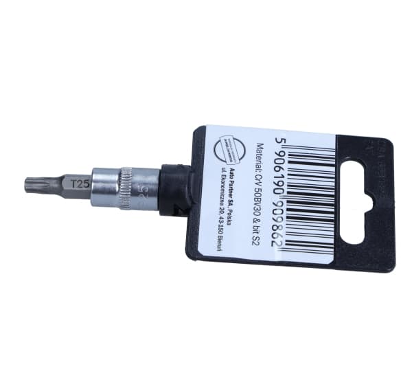 ROOKS 1/4" SKAFTNØGLE, TORX SAFE T 25