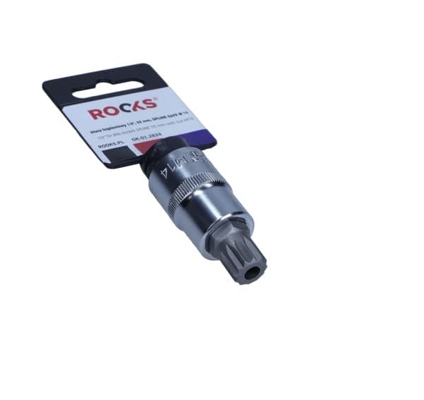 ROOKS 1/2" SKAFTNØGLE, 55 MM, SPLINE SAFE M 14