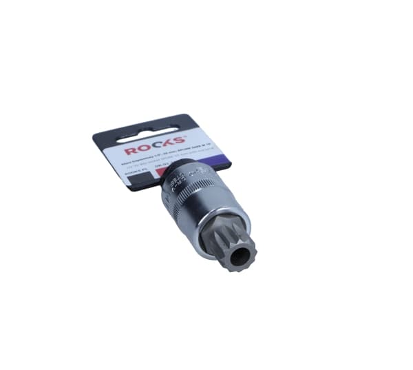 ROOKS 1/2" SKAFTNØGLE, 55 MM, SPLINE SAFE M 16