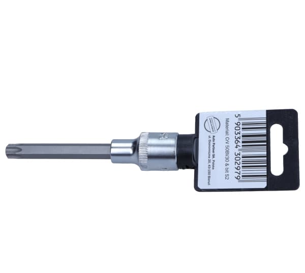 ROOKS 1/2" SKAFTNØGLE, 100 MM, TORX T 50