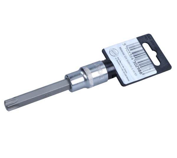 ROOKS 1/2" SKAFTNØGLE, 100 MM, TORX T 55