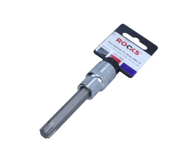 ROOKS 1/2" SKAFTNØGLE, 100 MM, TORX T 55