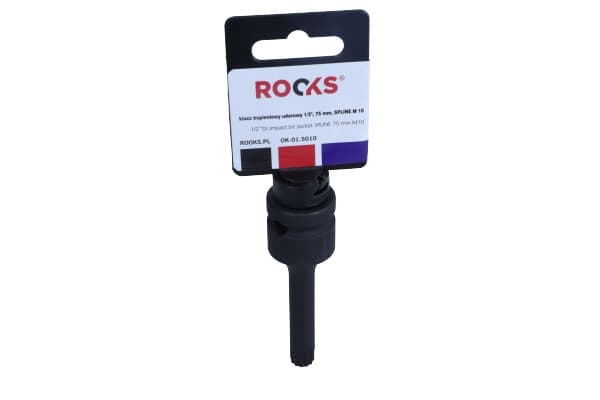 ROOKS SLAGNØGLE 1/2", 75 MM, NOTE M 10