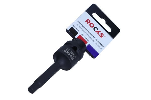 ROOKS SLAGNØGLE 1/2", 75 MM, UNDER 8 STK.