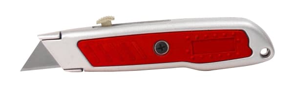 ROOKS KNIFE, TRAPETSFORMAD KNIF 61X33 MM, INDRAGBAR, 3 BLADER