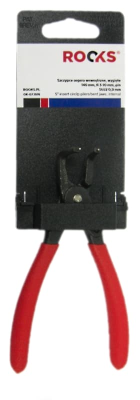 ROOKS INTERNE KREDSTRAKNINGSTANG, BØJET 140 MM, FI 3-10 MM, SUJ2 PIN 0,9 MM