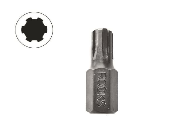 ROOKS-BIT 10 MM (3/8") RIB M5 X 30 MM, 5 ST, 73MOV5-2 (S2)