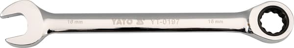 YATO 16 MM GAFFENØGLE MED SKRALDE