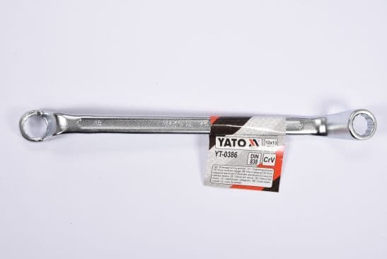 YATO BØJET RINGNØGLE 12X13MM