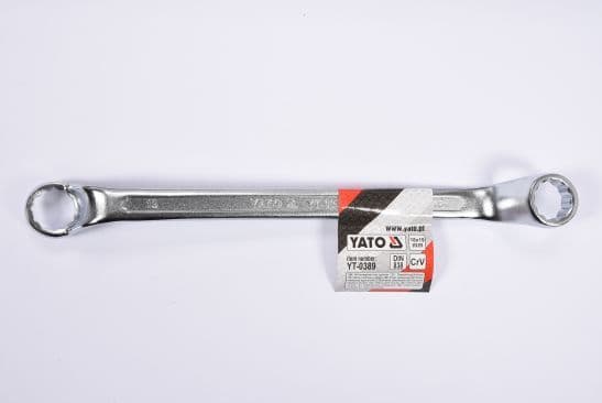 YATO BØJET RINGNØGLE 18X19MM