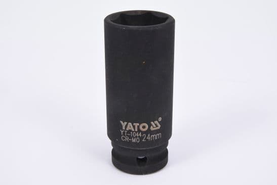 YATO 1/2" SLAGTOPPENØGLE 24 MM X 78 MM LANG 6-VINKEL