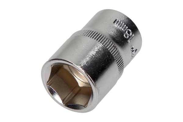 YATO TOPPENØGLE 1/2" 18 MM 6-VINKEL KORT