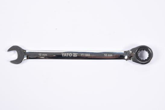 YATO 10 MM UTGÅNGSNYCKEL MED SPÄRRA