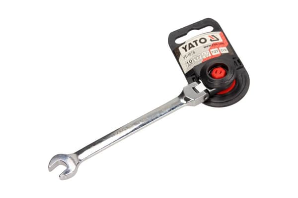 YATO 10 MM UTGÅNGSNYCKEL MED SPÄRRA OCH LED
