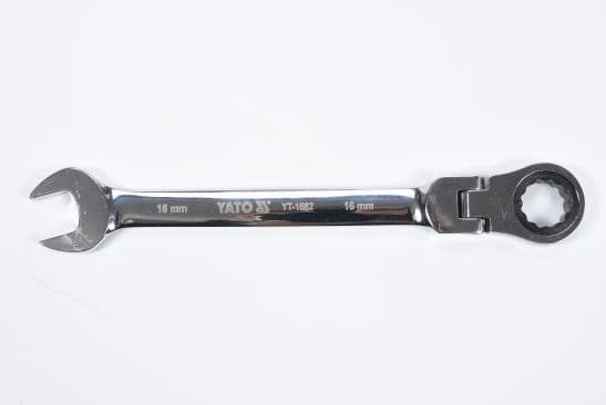 YATO 16 MM GAFFENØGLE MED SKRALDE OG LED