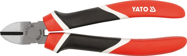 YATO SIDESKÆRETANG, CRV, 160 MM, TRE-FARVEDE HÅNDTAG