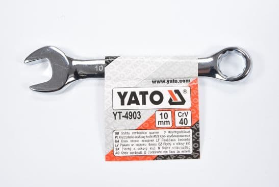 YATO UTGÅNGSNYCKEL 10 MM KORT