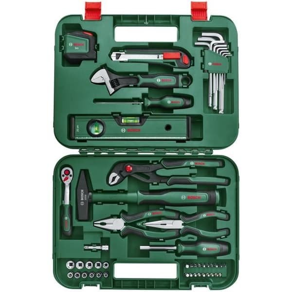 Bosch 52-delar avancerad handverktygssats