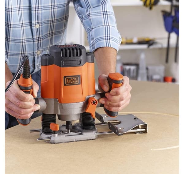 BLACK & DECKER, Electric Freza, KW1200E-QS
