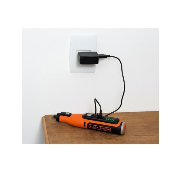 BLACK & DECKER, Roterende værktøj, 7,2V, BCRT8I-XJ