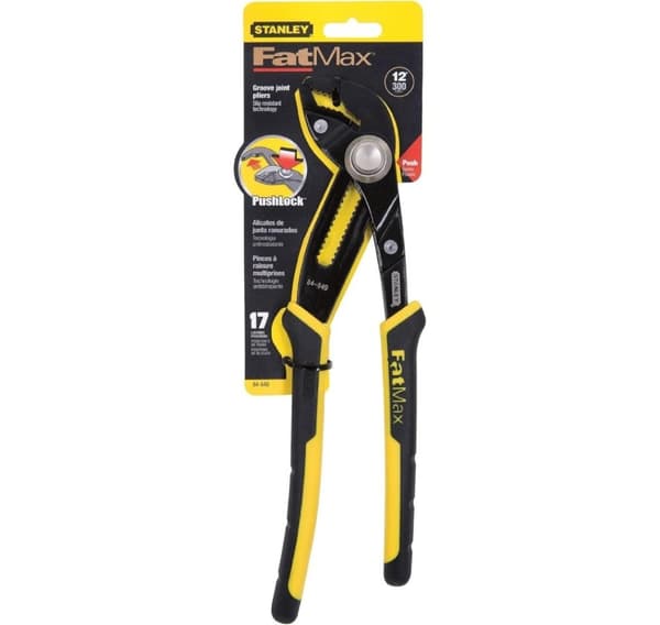 Stanley, Fatmax 300 mm trykknapp multigrip-tang, 0-84-649