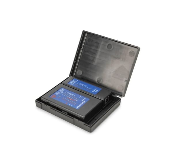 Digitus, DN-14001-2 kabeltestare, nätverk, RJ45, enkelsidig testare