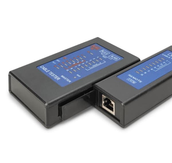 Digitus, DN-14001-2 kabeltestare, nätverk, RJ45, enkelsidig testare