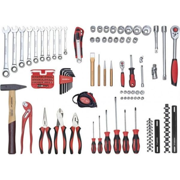Verktygssats - Gedore RED - R21000108 - Stål - Röd - 3301642