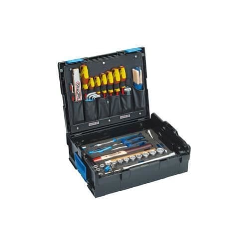 Verktygslåda - GEDORE - GEDORE-Sortimo L-BOXX 136 - 58 stycken - för hantverkare