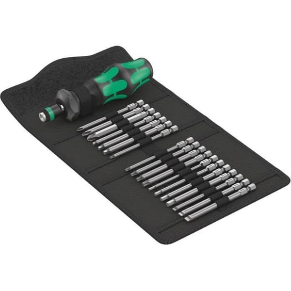 Wera Kompakt Turbo Imperial 1 bits set 05057483001 15 stycken med bitshållare skruvmejsel