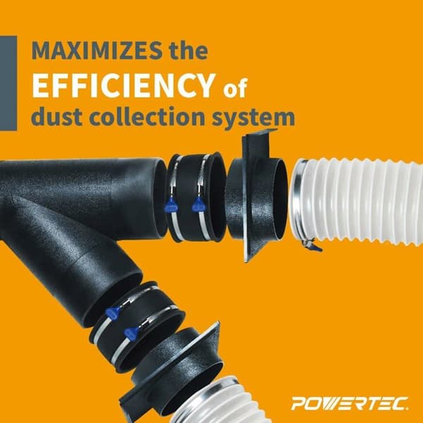 Powertec handverktyg reservdel - 70279 - ABS plast dammbarriär 15,2 cm