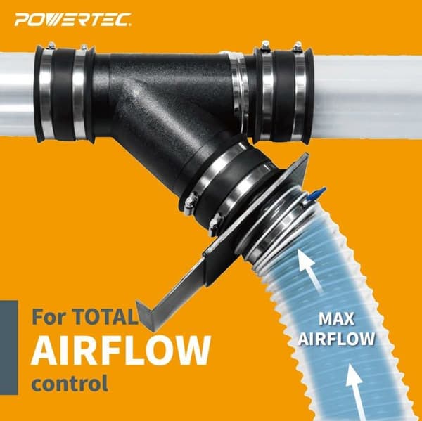 Powertec handverktyg reservdel - 70279 - ABS plast dammbarriär 15,2 cm