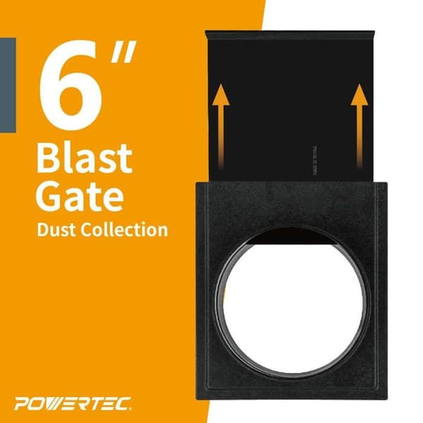 Powertec handverktyg reservdel - 70279 - ABS plast dammbarriär 15,2 cm