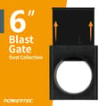 Miniatyrbild 2 av 4: Powertec handverktyg reservdel - 70279 - ABS plast dammbarriär 15,2 cm
