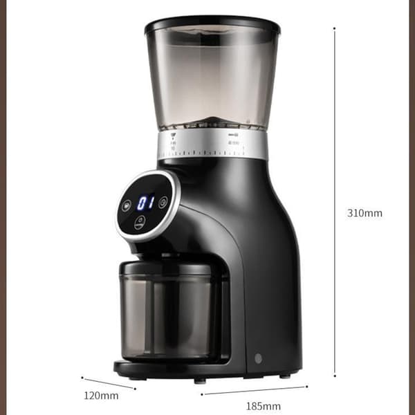 INF Presis kverning: Elektrisk kaffekvern med kjegle - EU-plugg
