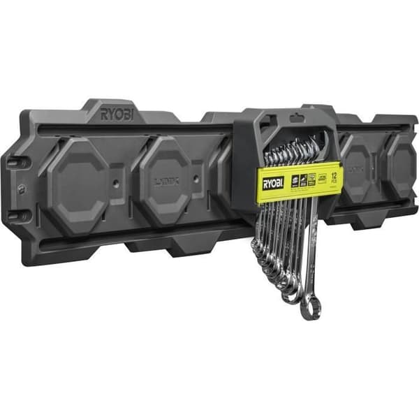 Sæt med 12 skruenøgler (8. 9. 10. 11. 12. 13. 14. 15. 16. 17. 19. 22 mm) - RYOBI - 15° udrykningsvinkel - Kompatibel med Ryobi LINK