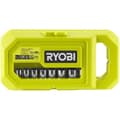 Miniatyrbillede 6 af 6: RYOBI - Sæt med 1 90-tands nøgle, 8 toppe (8 til 15 mm) og 1/4'' - 3/8'' adapter - Kompatibel med Ryobi LINK - RHRS10PC
