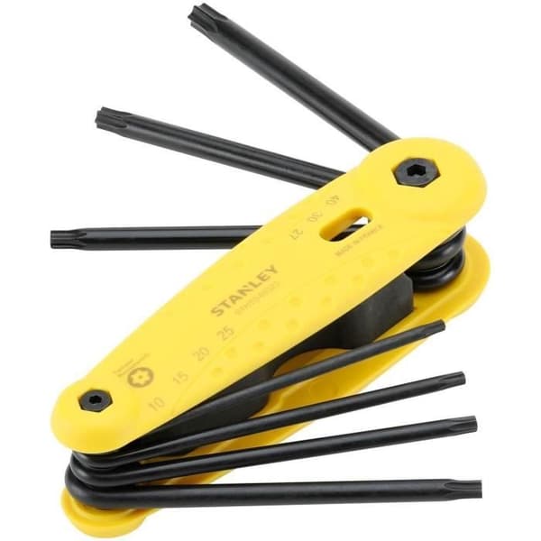 7 insexnycklar - STANLEY - STHT0-69323 - Kombination - Tamper Torx