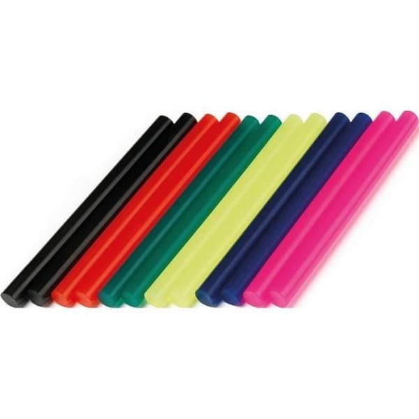 Set med 12 färgade limstift 7mm 105°c - DREMEL GG05