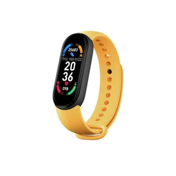 M6 Smartwatch för män och kvinnor, sportarmband, blodtrycks- och pulsmätare TAMIS - KYS08365