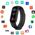 Miniatyrbild 1 av 4: M6 Smartwatch för män och kvinnor, sportarmband, blodtrycks- och pulsmätare TAMIS - KYS08365