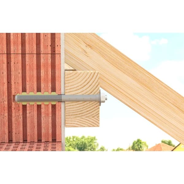 Plast injektionssil - FISCHER - 41902 - 16X85 - Kartong med 50 st - Vit
