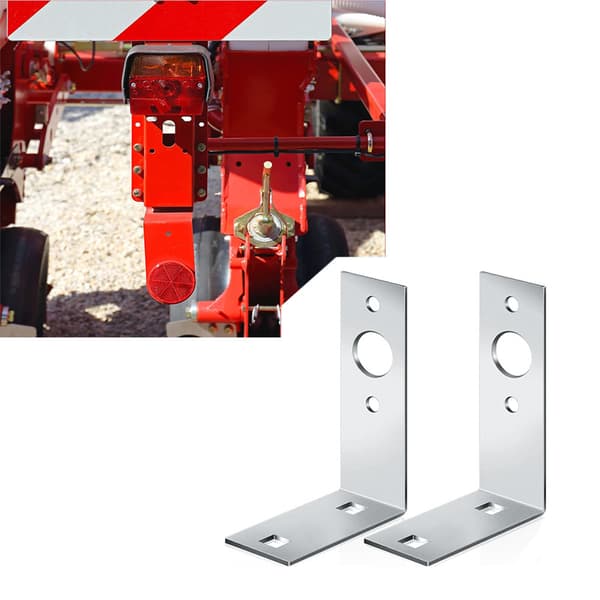 INF L-formet monteringsbrakett for tilhengerlys, 2 stk sett